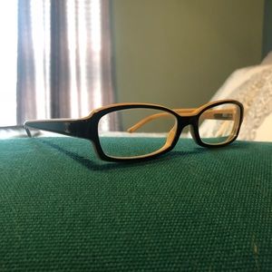 Women’s Chanel eye glasses with case.